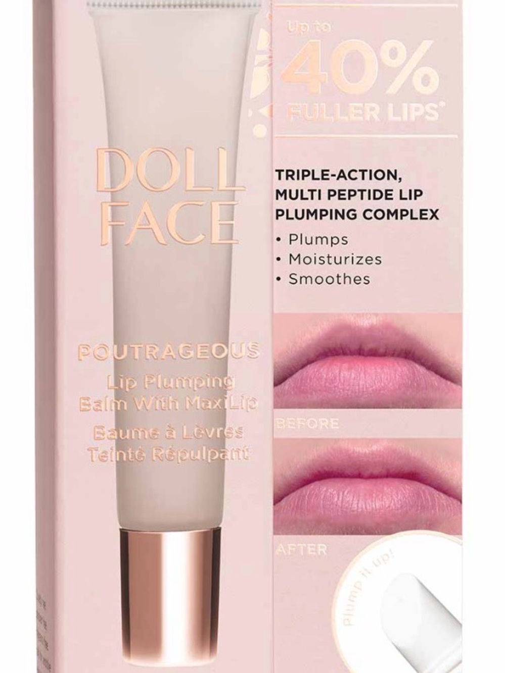 Poutrageous Lip Plumping Balm - Smart Tint